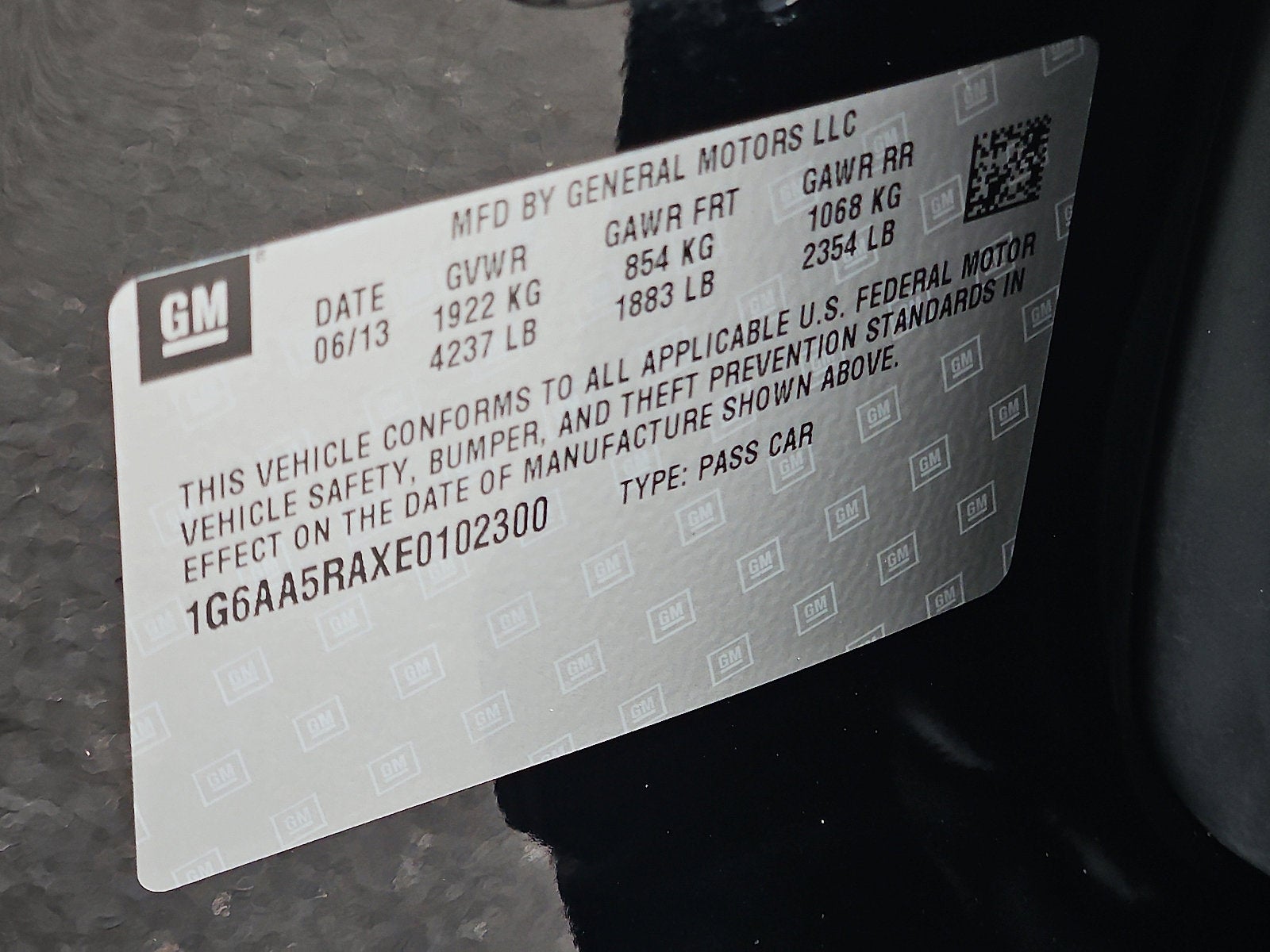 2014 Cadillac ATS Standard RWD