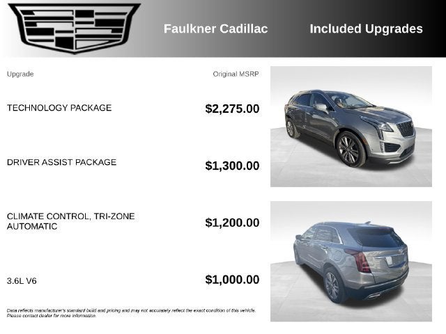2025 Cadillac XT5 Premium Luxury