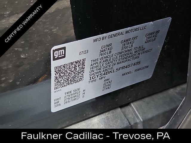 2023 Cadillac Escalade Premium Luxury