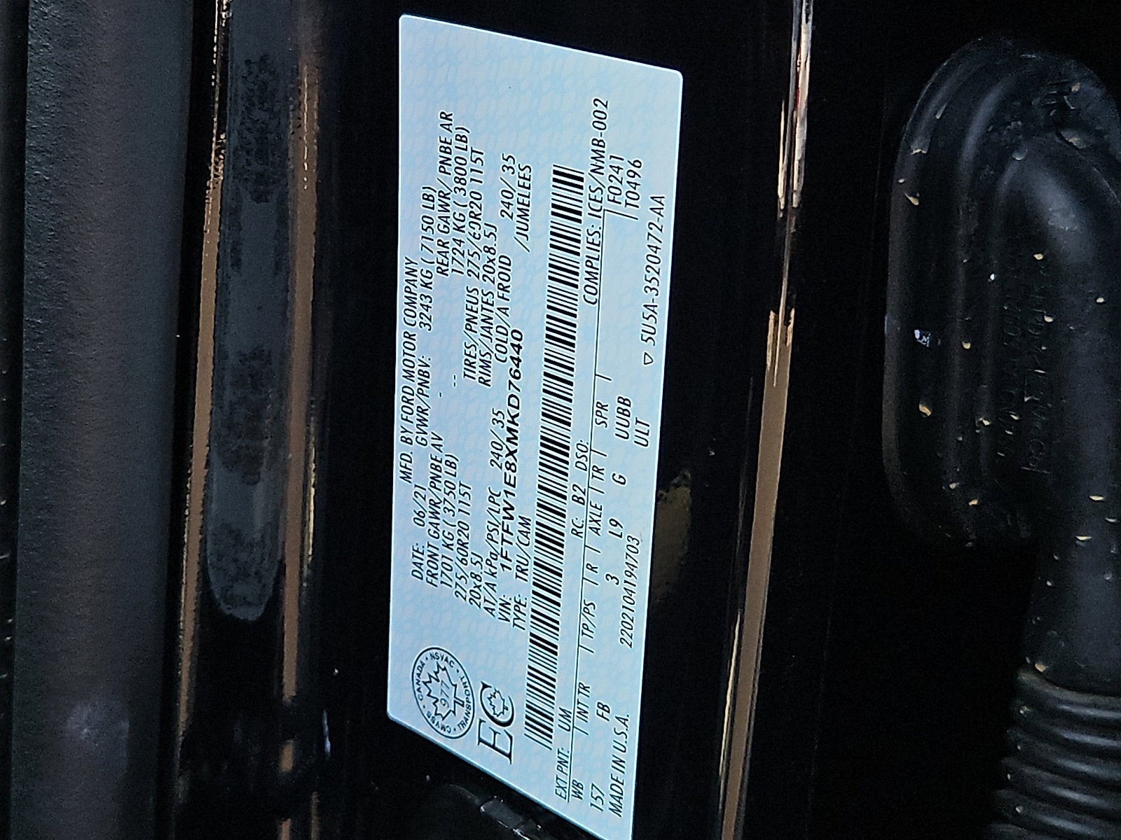 2021 Ford F-150 XLT