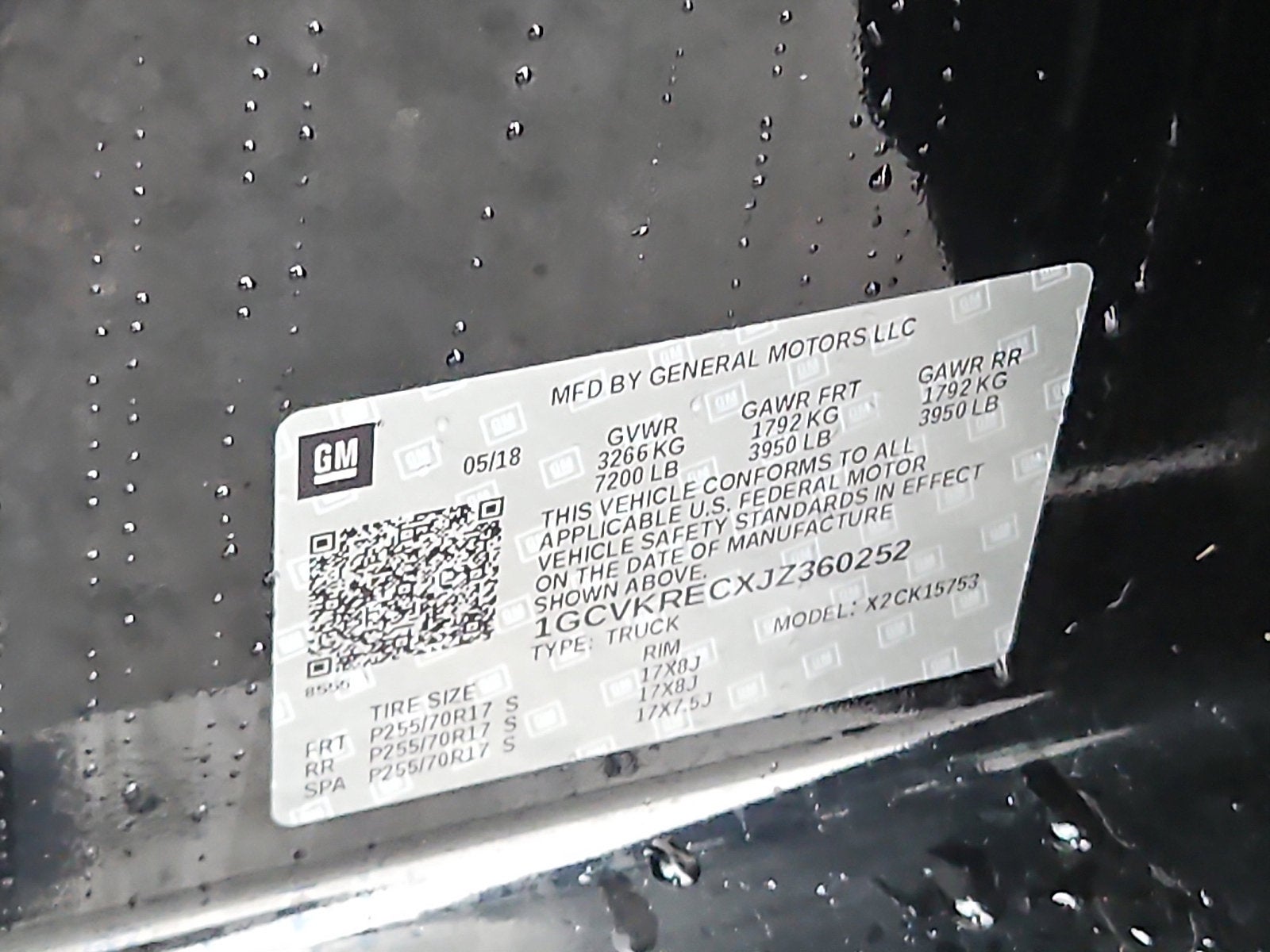 2018 Chevrolet Silverado 1500 LT