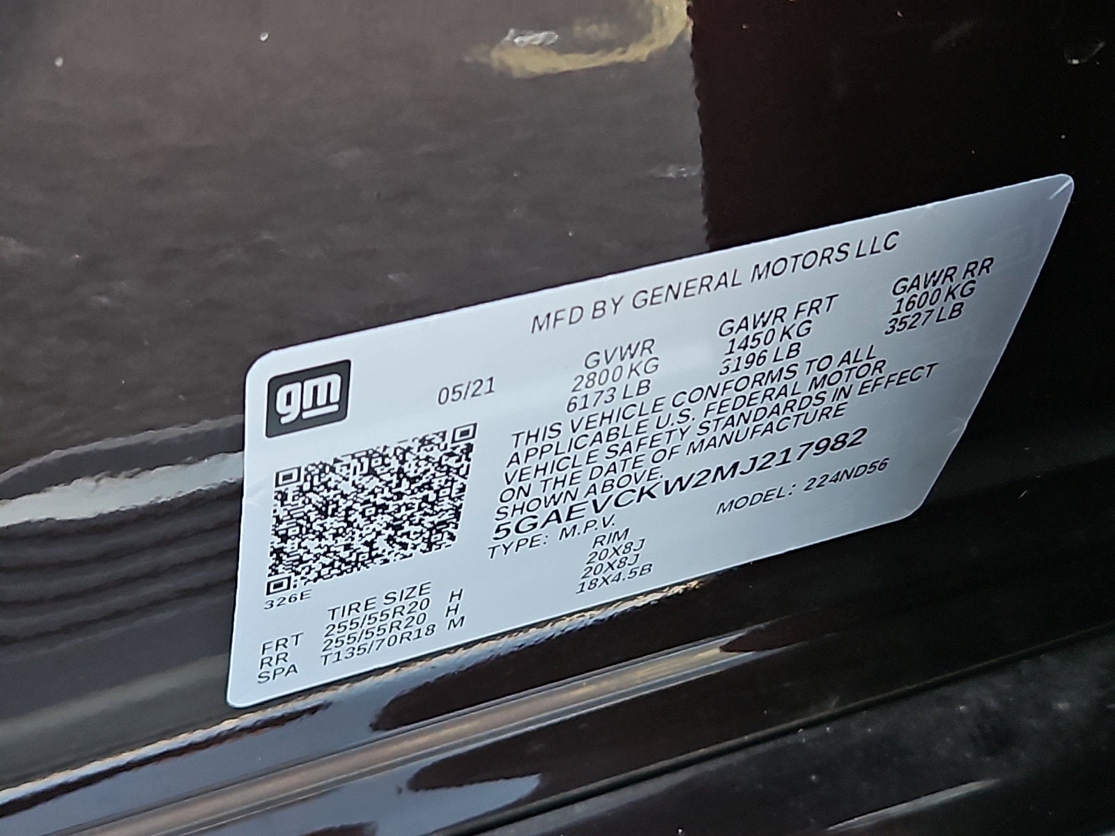 2021 Buick Enclave Avenir