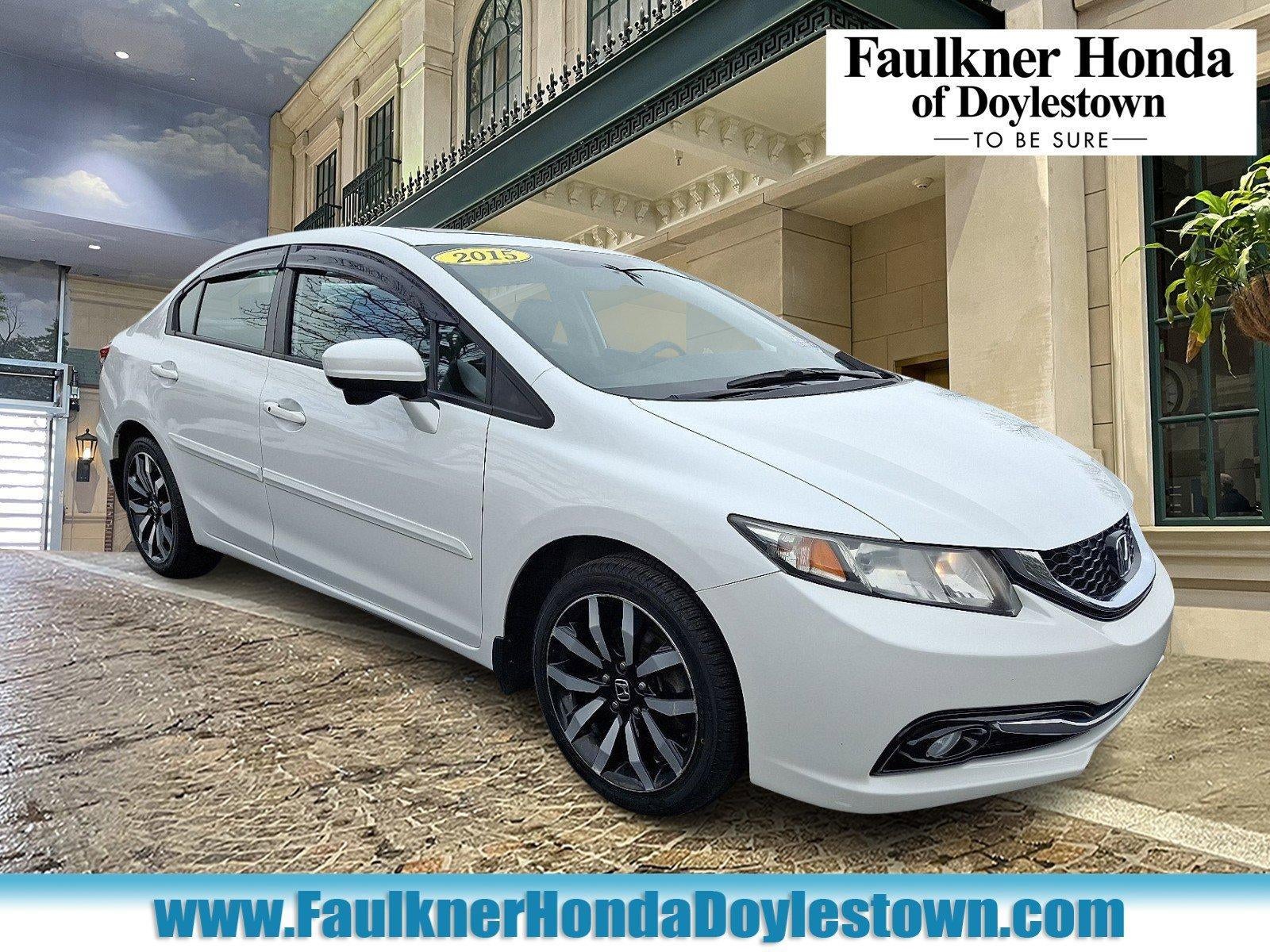 2015 Honda Civic Sedan EX-L CVT with Navigation