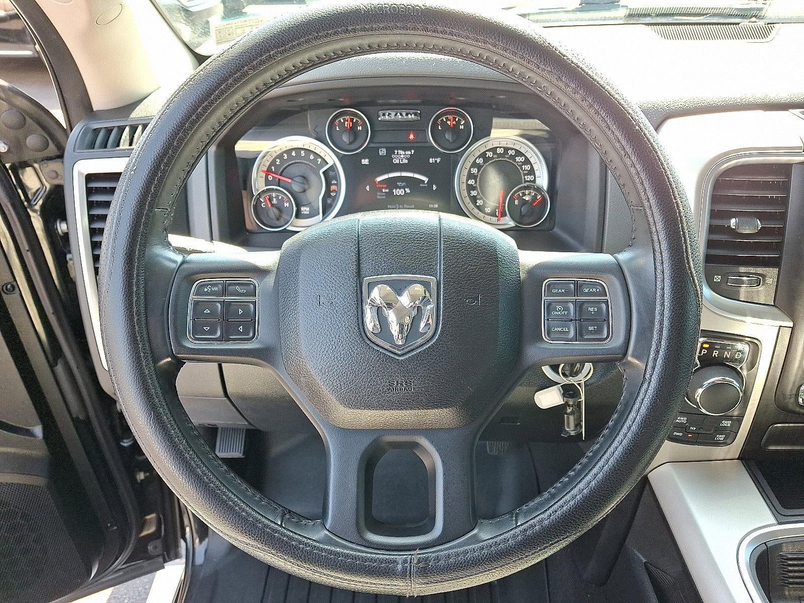 2017 RAM 1500 Big Horn 4x4 Quad Cab 6'4" Box