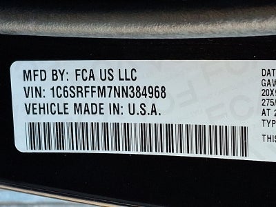 2022 RAM 1500 Big Horn 4x4 Crew Cab 5'7" Box