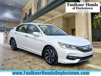 2017 Honda Accord Sedan EX-L CVT PZEV