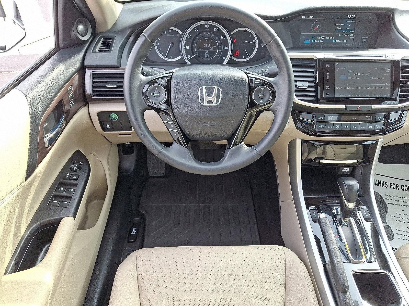 2017 Honda Accord Sedan EX-L CVT PZEV