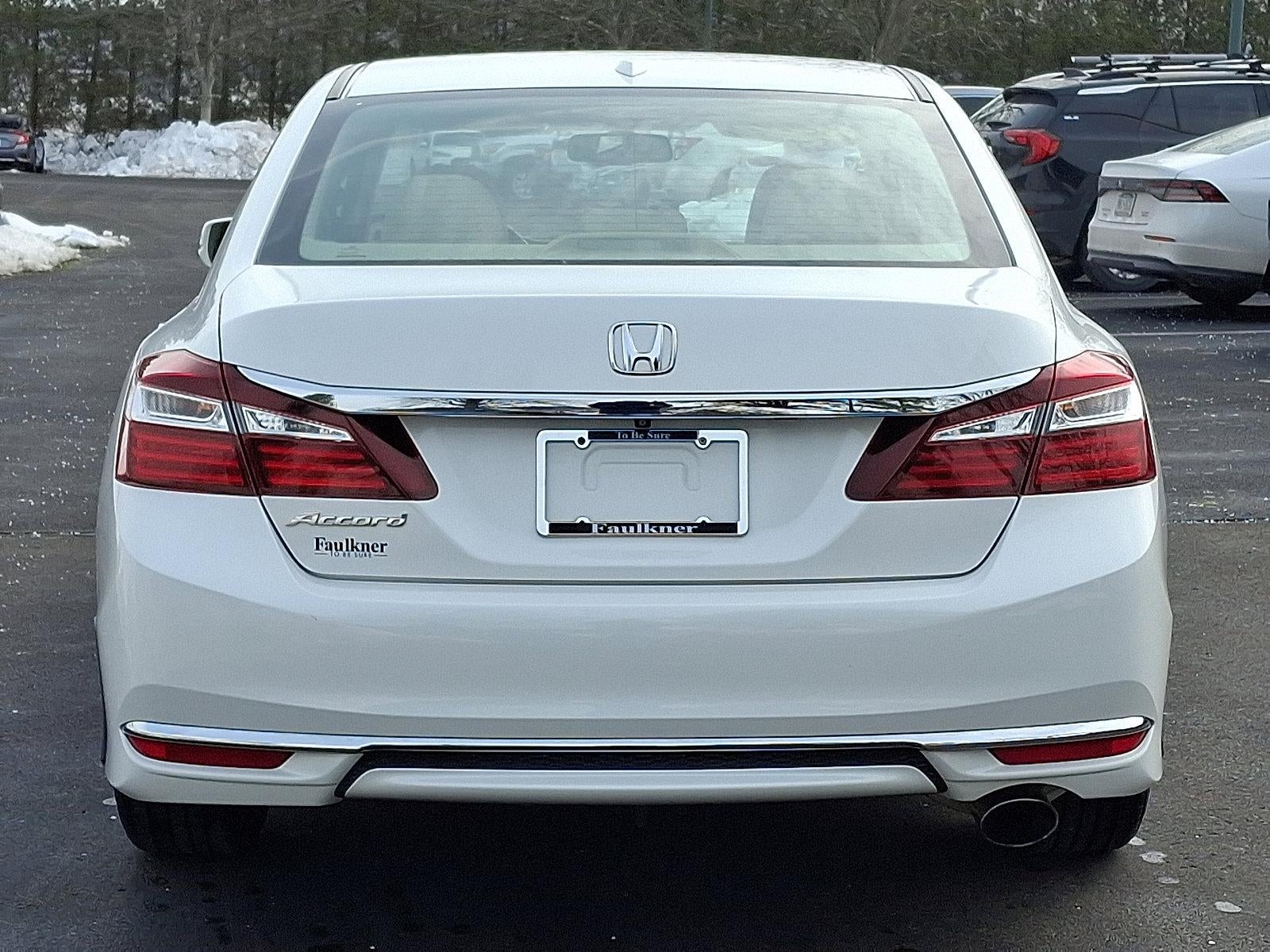 2017 Honda Accord Sedan EX-L CVT PZEV