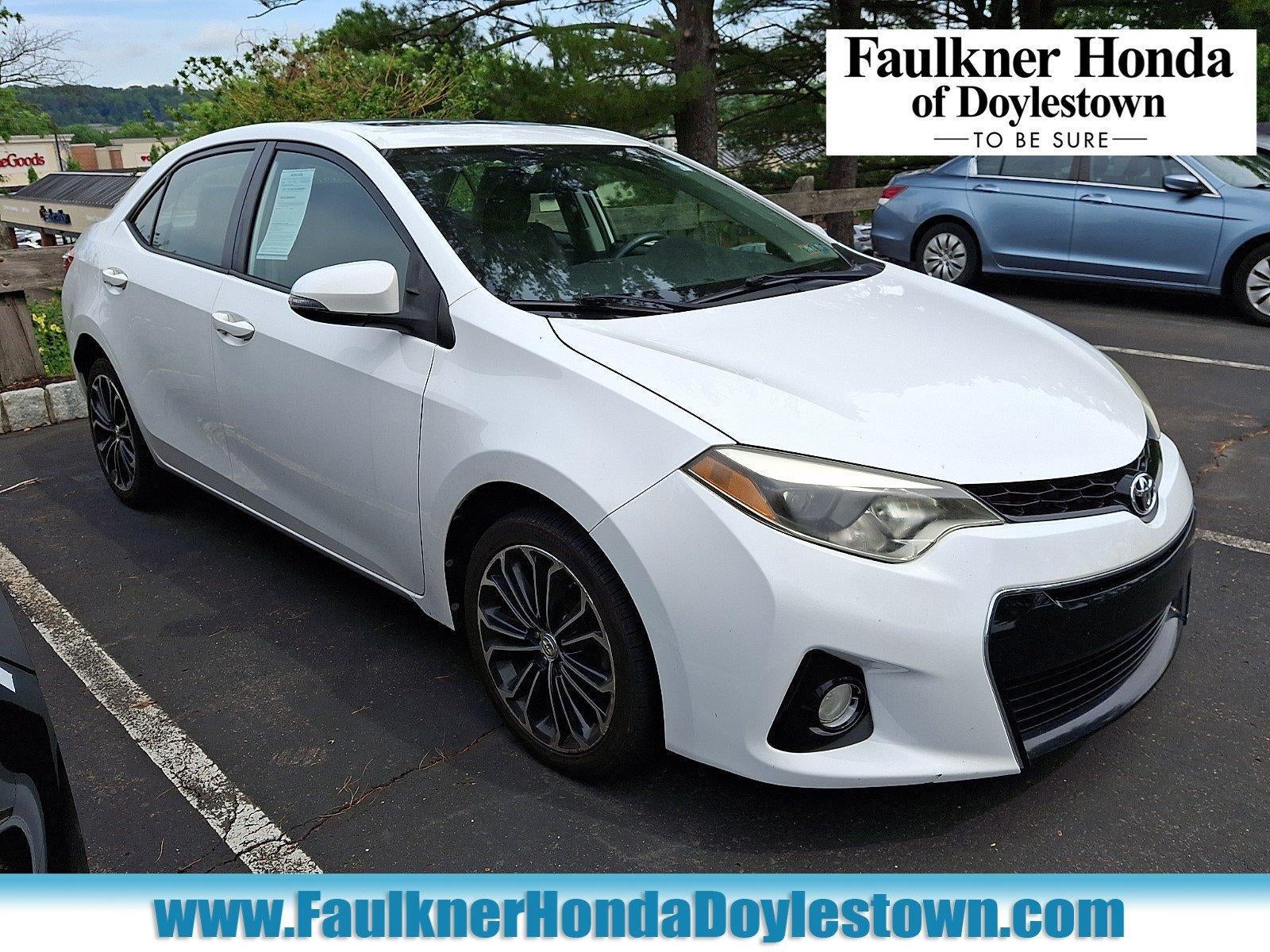 2014 Toyota Corolla 4dr Sdn CVT Auto S Plus (Natl)