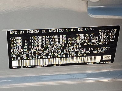 2024 Honda HR-V Sport AWD CVT