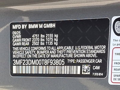 2026 BMW M2 M2 Coupe