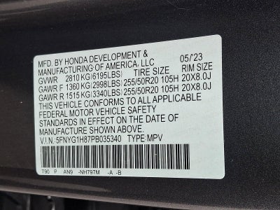 2023 Honda Pilot Elite AWD