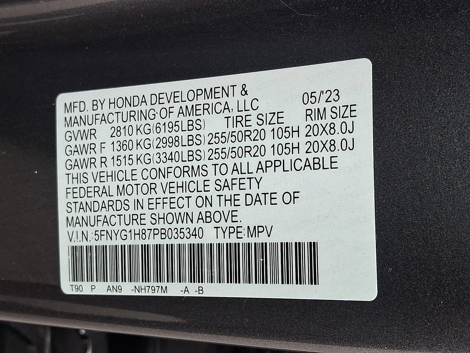 2023 Honda Pilot Elite AWD