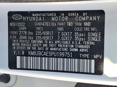 2023 Hyundai TUCSON SEL AWD