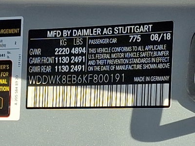 2019 Mercedes-Benz C-Class C 300 4MATIC® Cabriolet