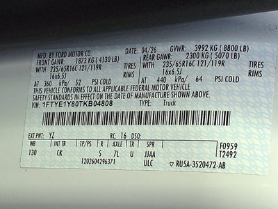 2026 Ford Transit-150 Base