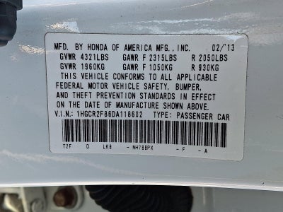 2013 Honda Accord Sedan EX-L CVT