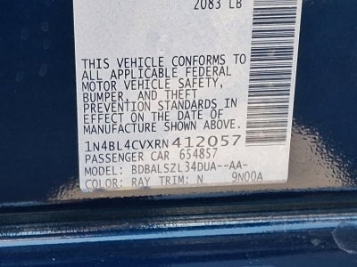 2024 Nissan Altima 2.5 SR Sedan