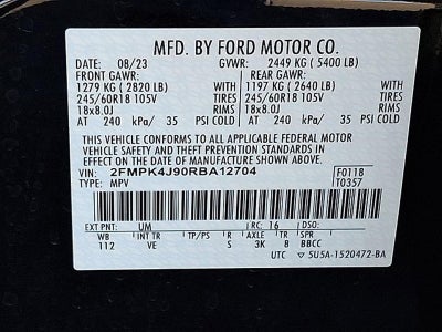2024 Ford Edge SEL AWD