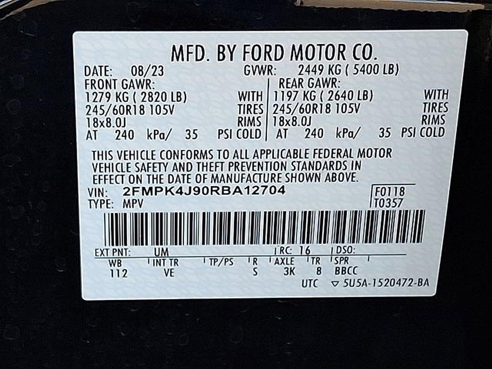 2024 Ford Edge SEL AWD