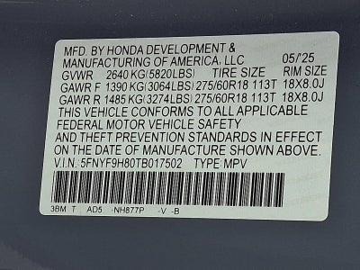 2026 Honda Passport TrailSport Elite AWD
