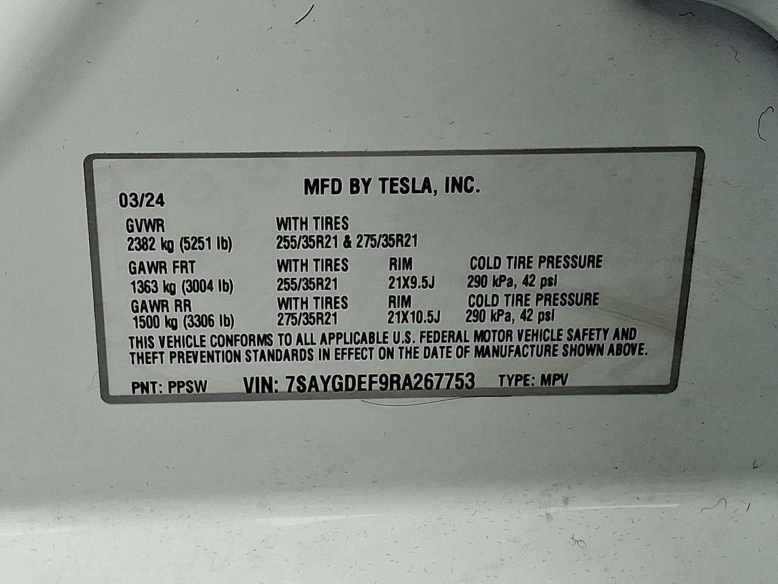 2024 Tesla Model Y Performance AWD