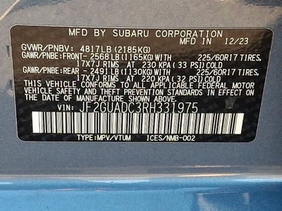 2024 Subaru Crosstrek Premium
