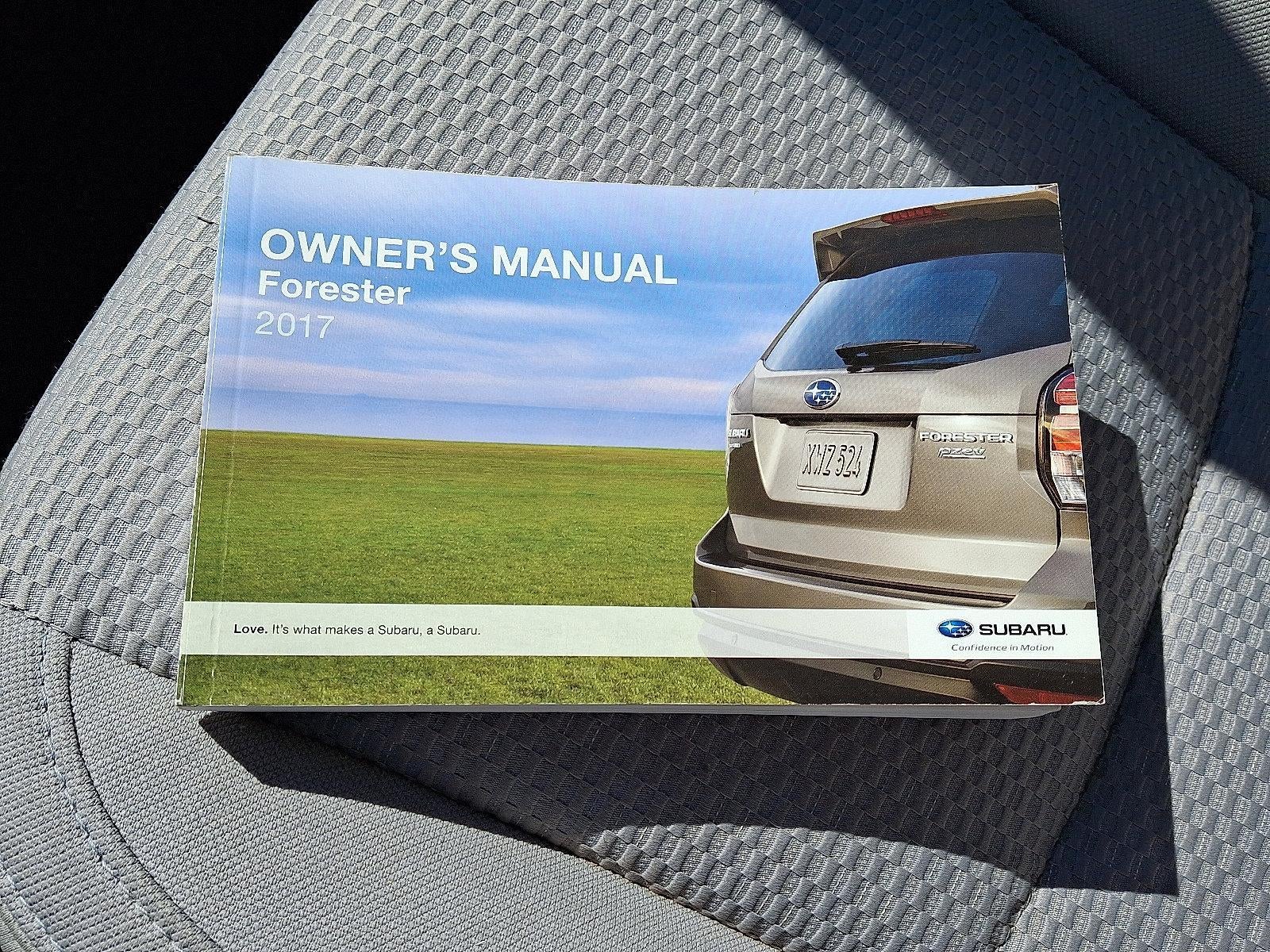 2017 Subaru Forester 2.5i Premium CVT