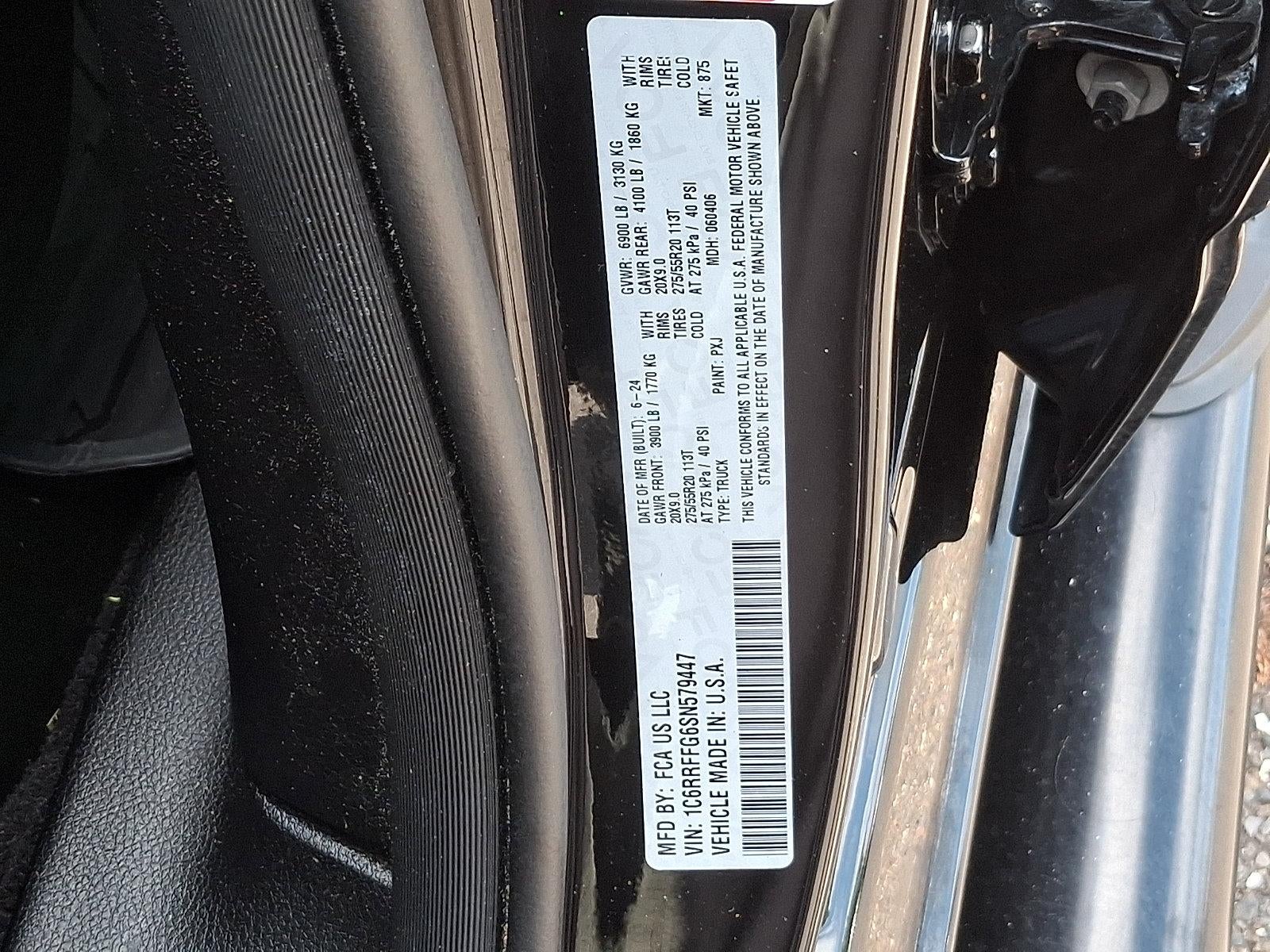2025 RAM 1500 Big Horn 4x4 Crew Cab 5'7" Box