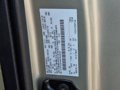 2017 Ford F-150 XL 4WD SuperCab 6.5' Box