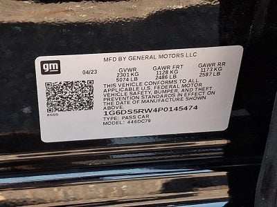 2023 Cadillac CT5 4dr Sdn Premium Luxury
