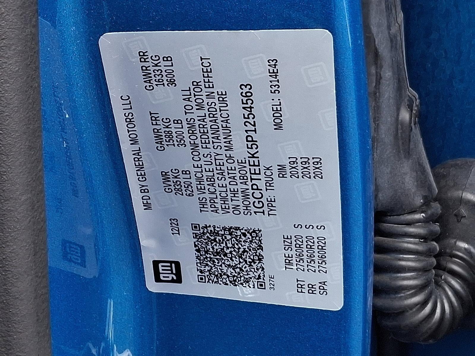 2023 Chevrolet Colorado Crew Cab Short Box 4-Wheel Drive Trail Boss