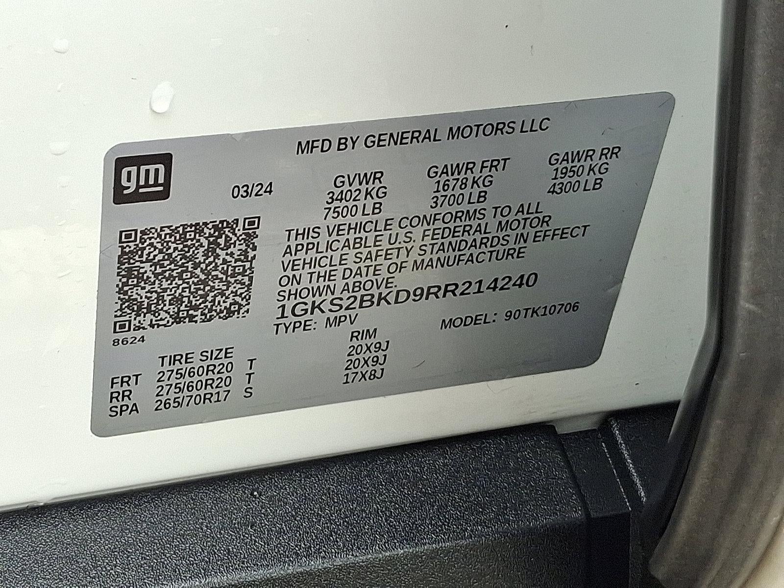 2024 GMC Yukon 4WD 4dr SLT