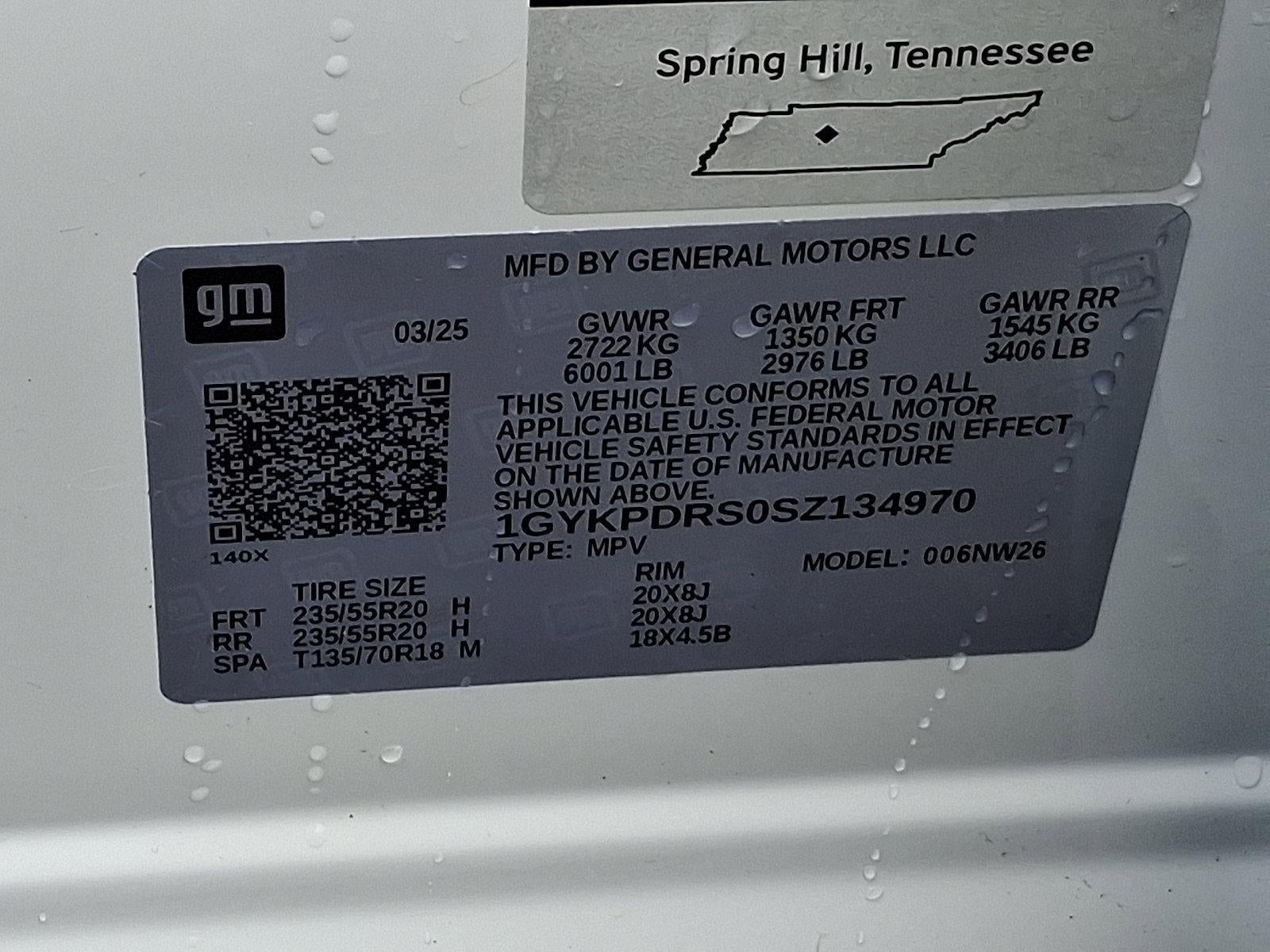 2025 Cadillac XT6 AWD 4dr Premium Luxury