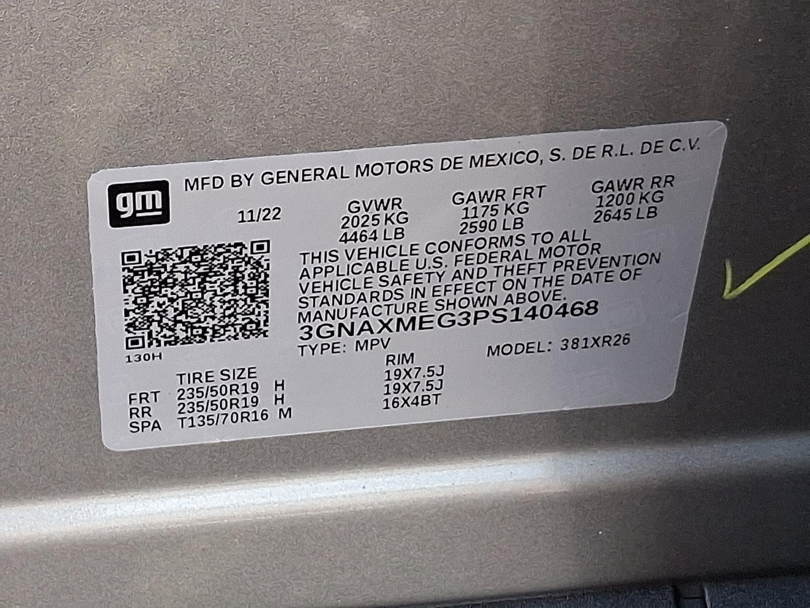 2023 Chevrolet Equinox FWD RS