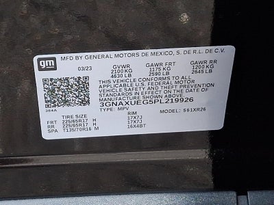 2023 Chevrolet Equinox AWD 4dr LT w/1LT