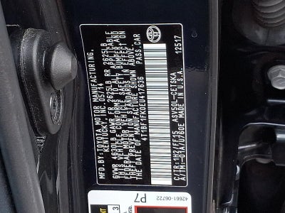2014 Toyota Camry 2014.5 4dr Sdn I4 Auto SE (Natl)