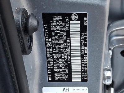 2016 Toyota Avalon 4dr Sdn XLE Premium (Natl)