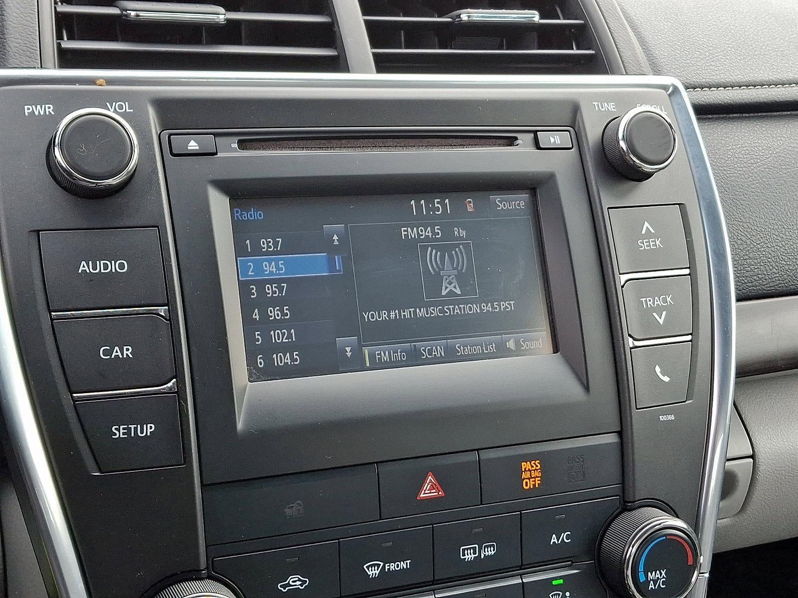 2015 Toyota Camry 4dr Sdn I4 Auto LE (Natl)