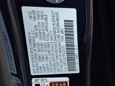 2023 Acura RDX SH-AWD w/Advance Package