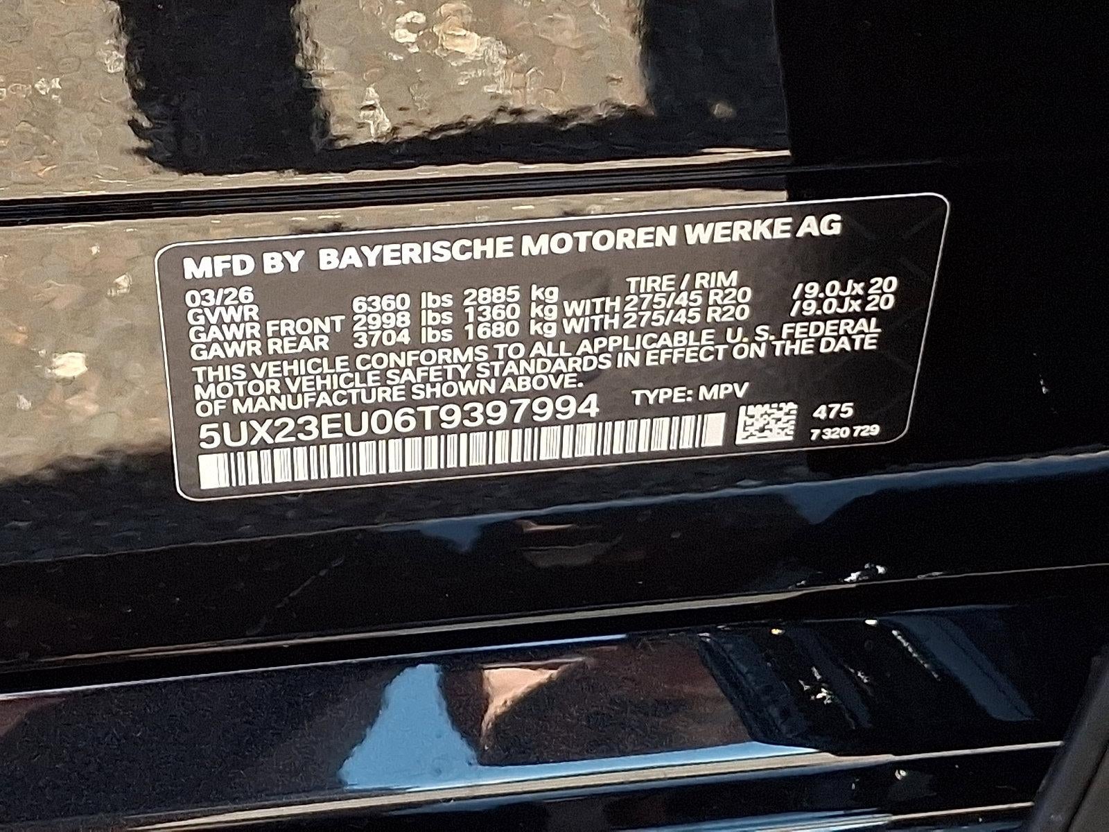2026 BMW X5 xDrive40i Sports Activity Vehicle