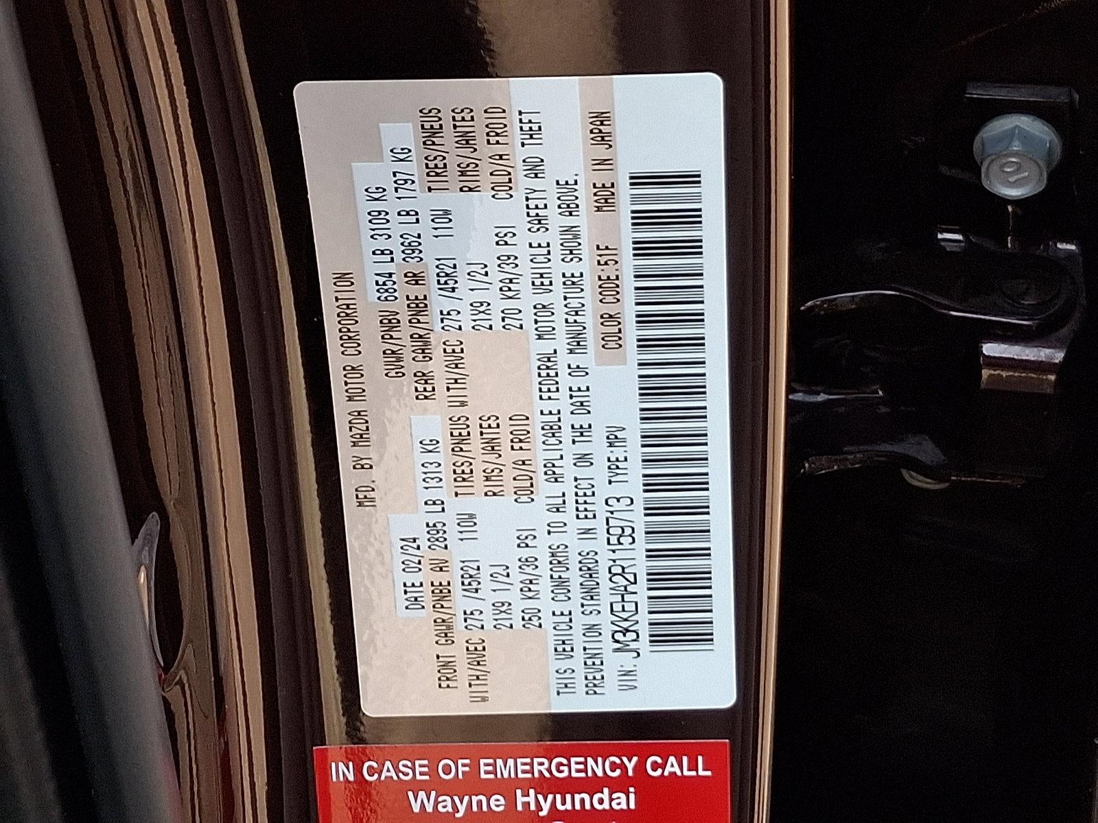 2024 Mazda Mazda CX-90 PHEV Premium Plus AWD