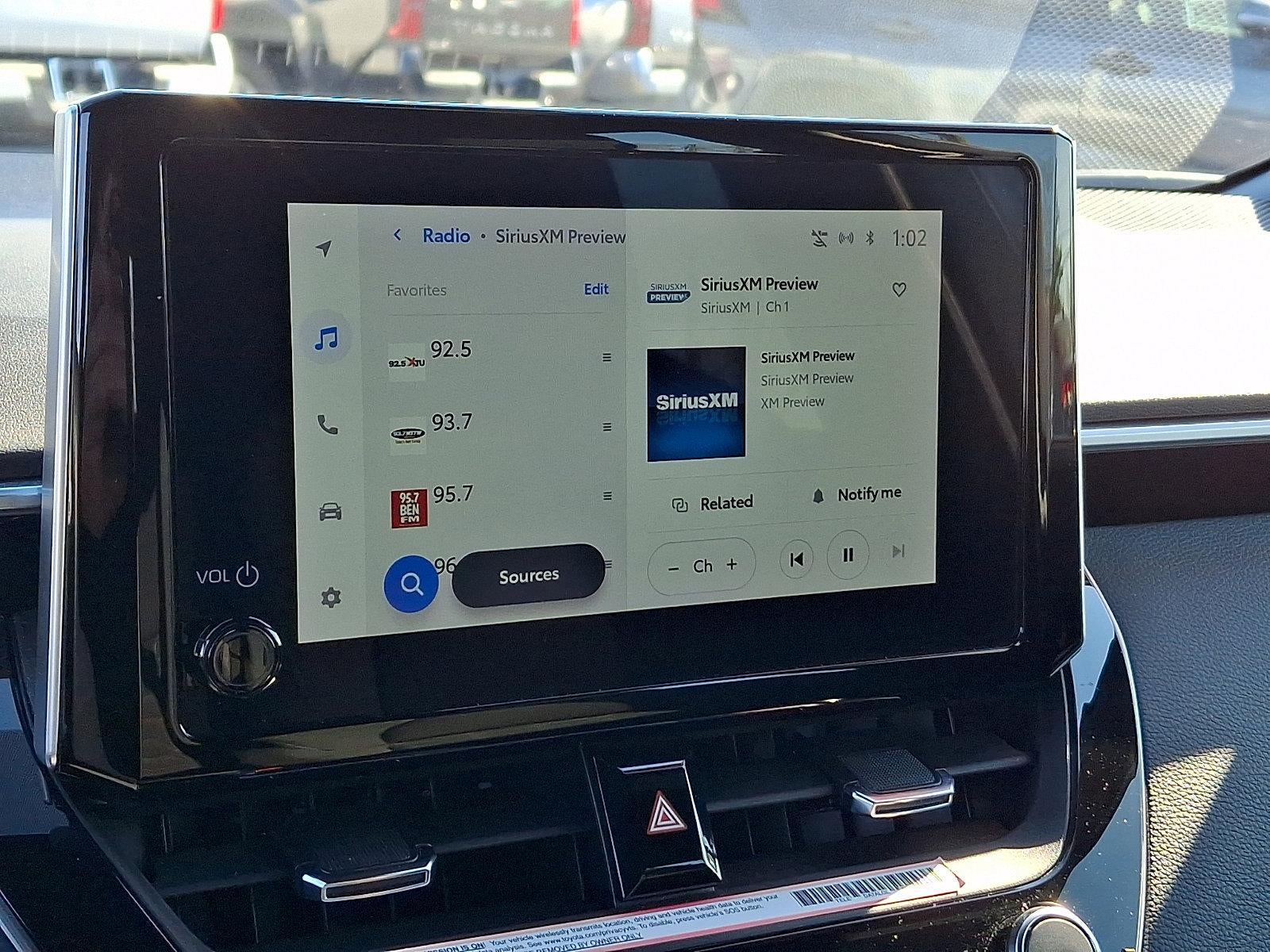 2023 Toyota Corolla Hatchback SE CVT (Natl)