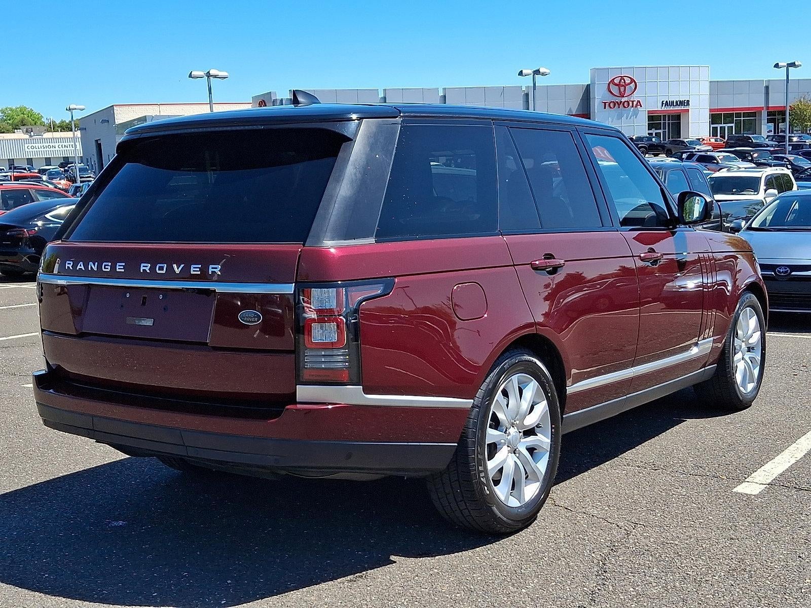 2017 Land Rover Range Rover V6 Supercharged SWB