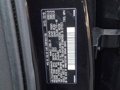 2019 Volvo XC90 T6 AWD Momentum