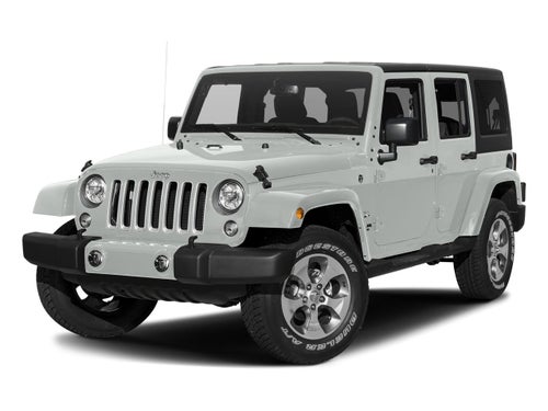 2017 Jeep Wrangler Unlimited Sahara 4x4