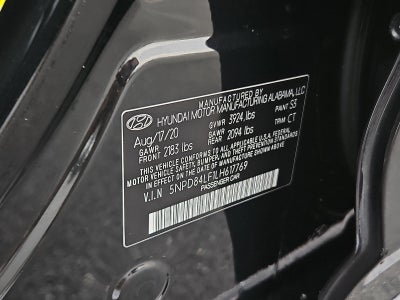 2020 Hyundai ELANTRA Limited IVT