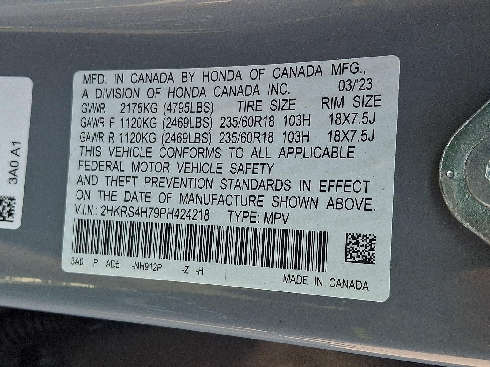 2023 Honda CR-V EX-L AWD