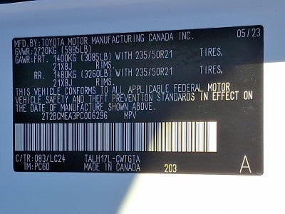 2023 Lexus RX 500h F SPORT Performance AWD