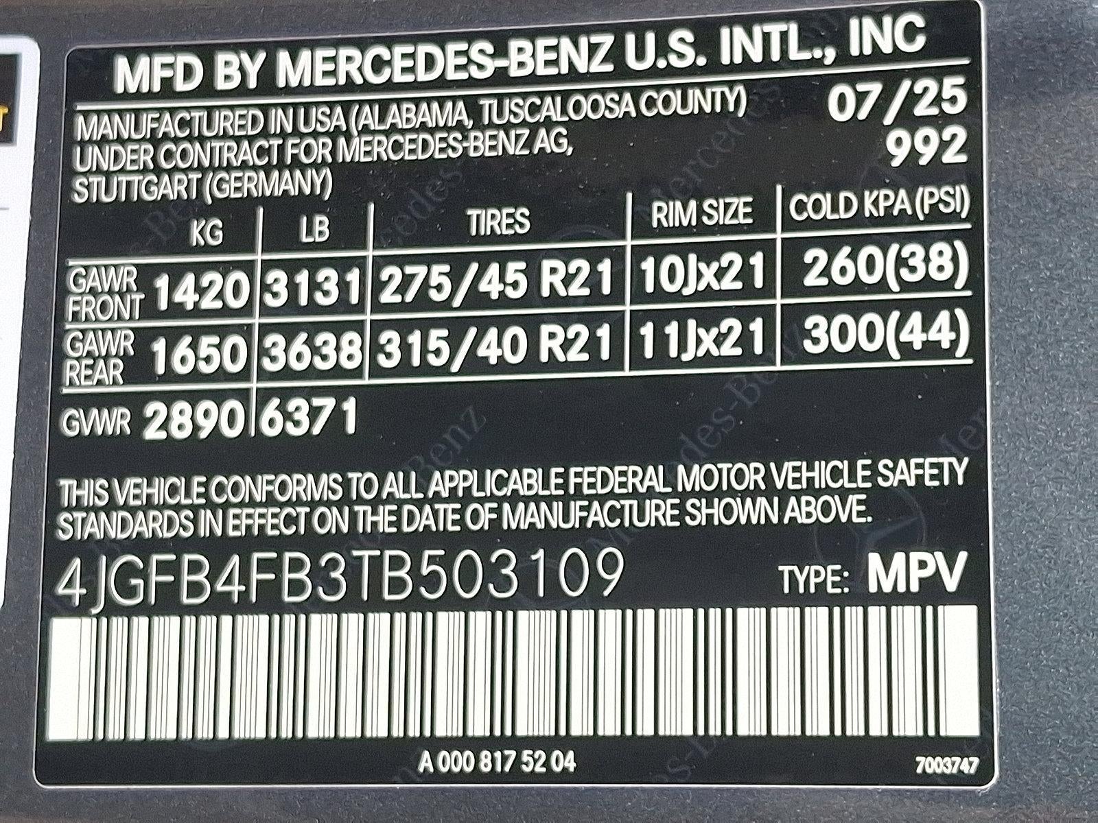 2026 Mercedes-Benz GLE GLE 350 4MATIC® SUV
